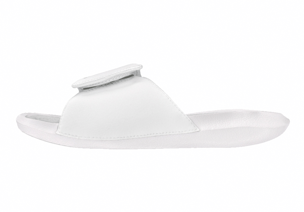 Подростковые шлёпанцы Air Jordan Hydro 6 White GS