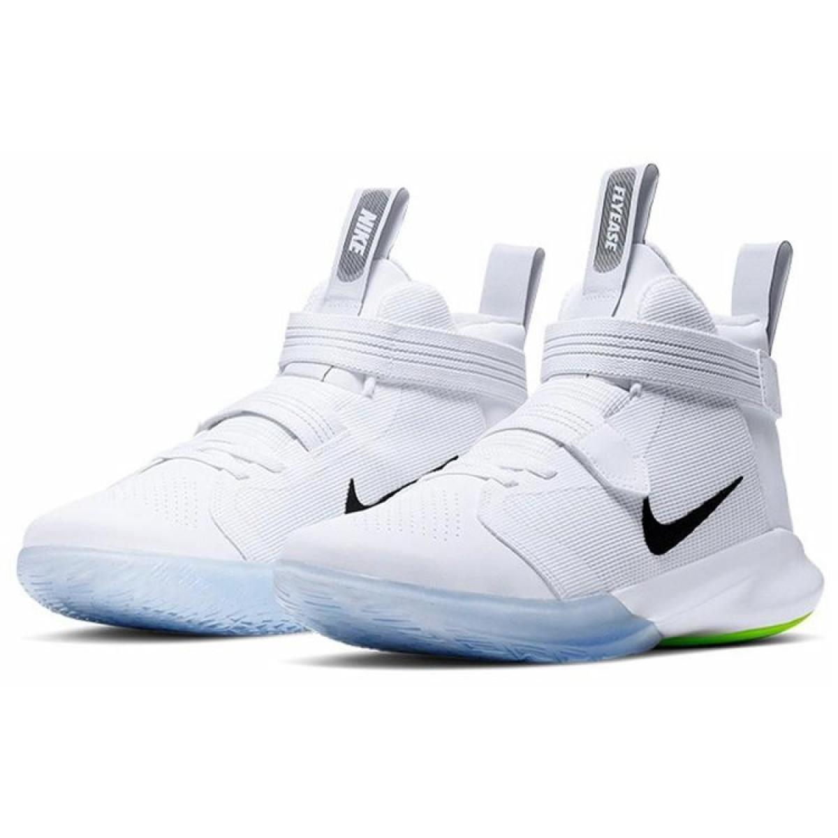 Мужские кроссовки Nike Precision 3 FlyEase "White Volt"
