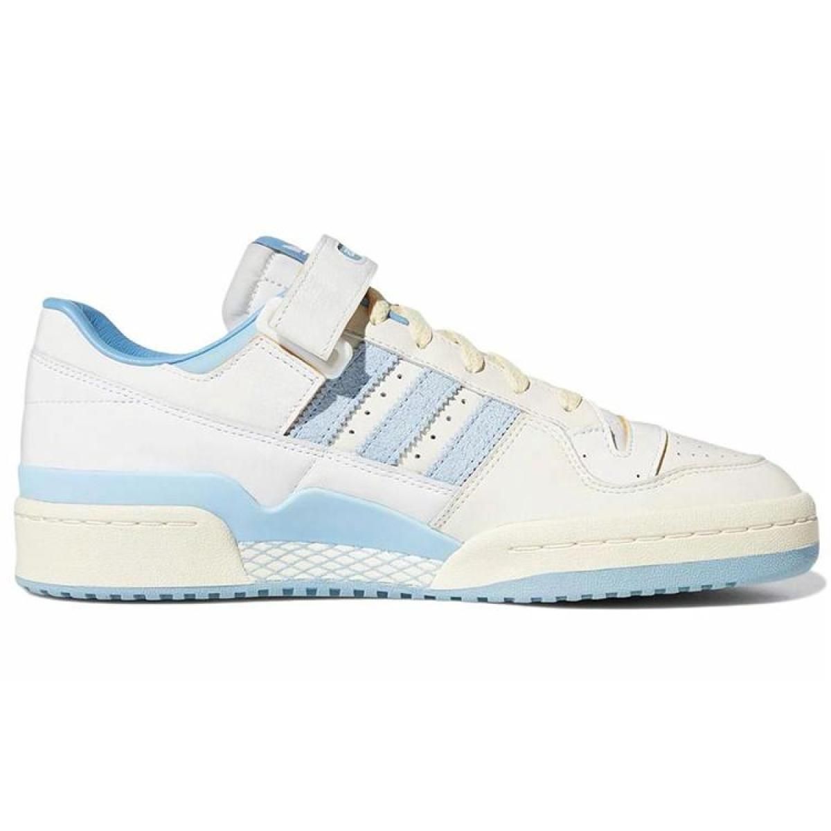 Кроссовки Adidas Originals Forum 84 Low White/Light Blue