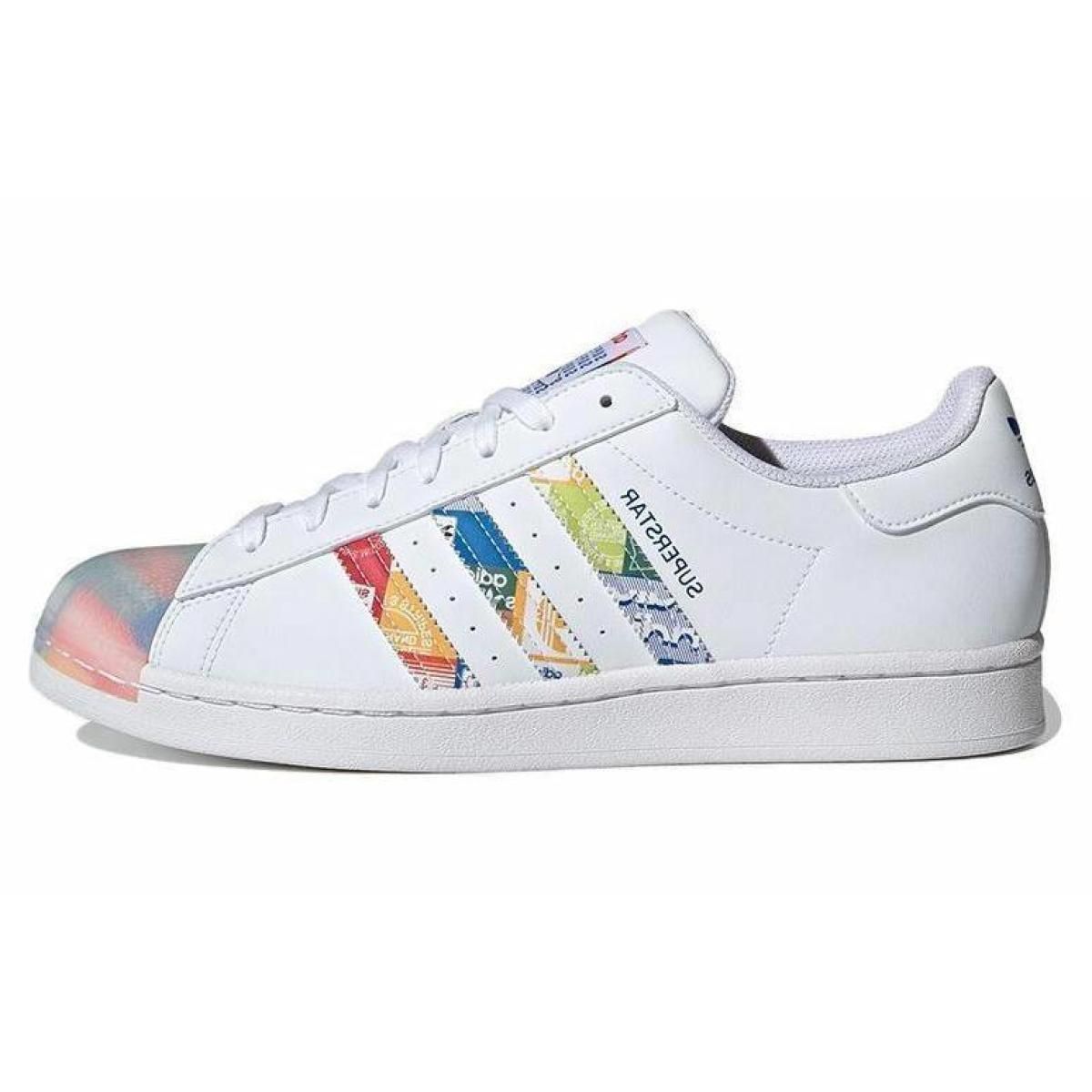 Кеды Adidas Originals Superstar White/Multy