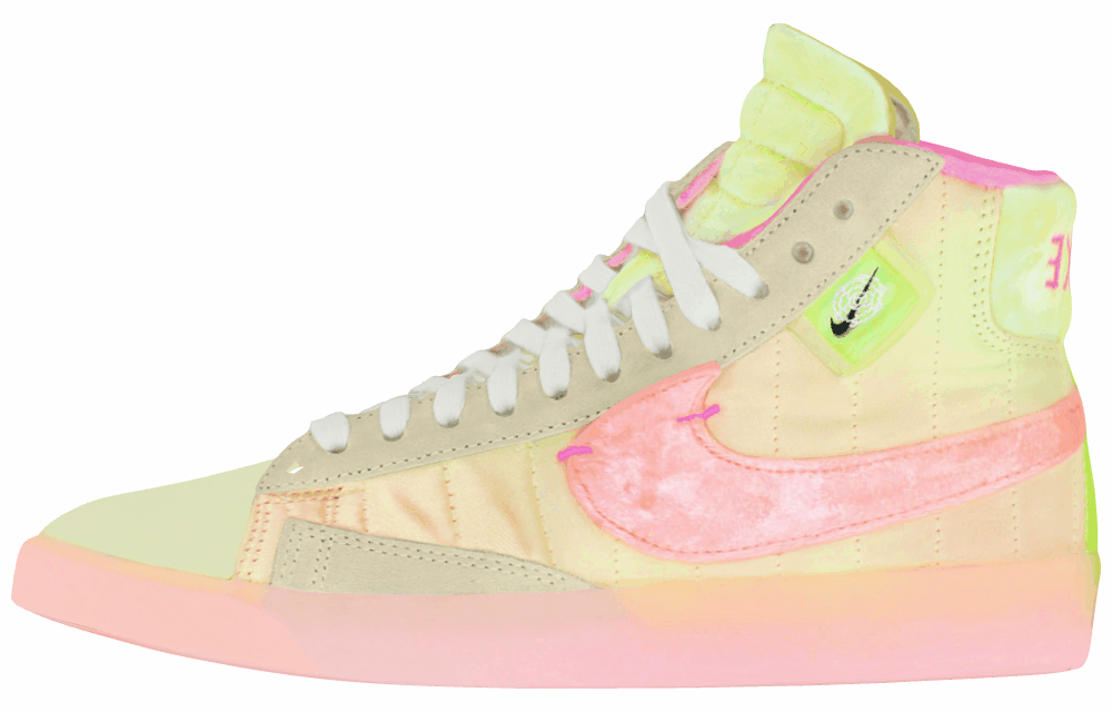 Женские кеды Nike Blazer Rebel Mid "Spring Festival"