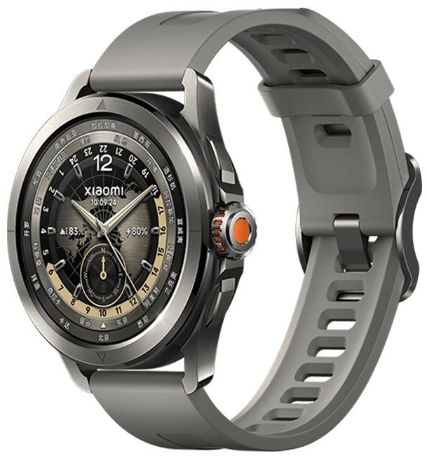 Умные смарт-часы Xiaomi Watch S4 Sport, 47mm, NFC, eSim, Grey