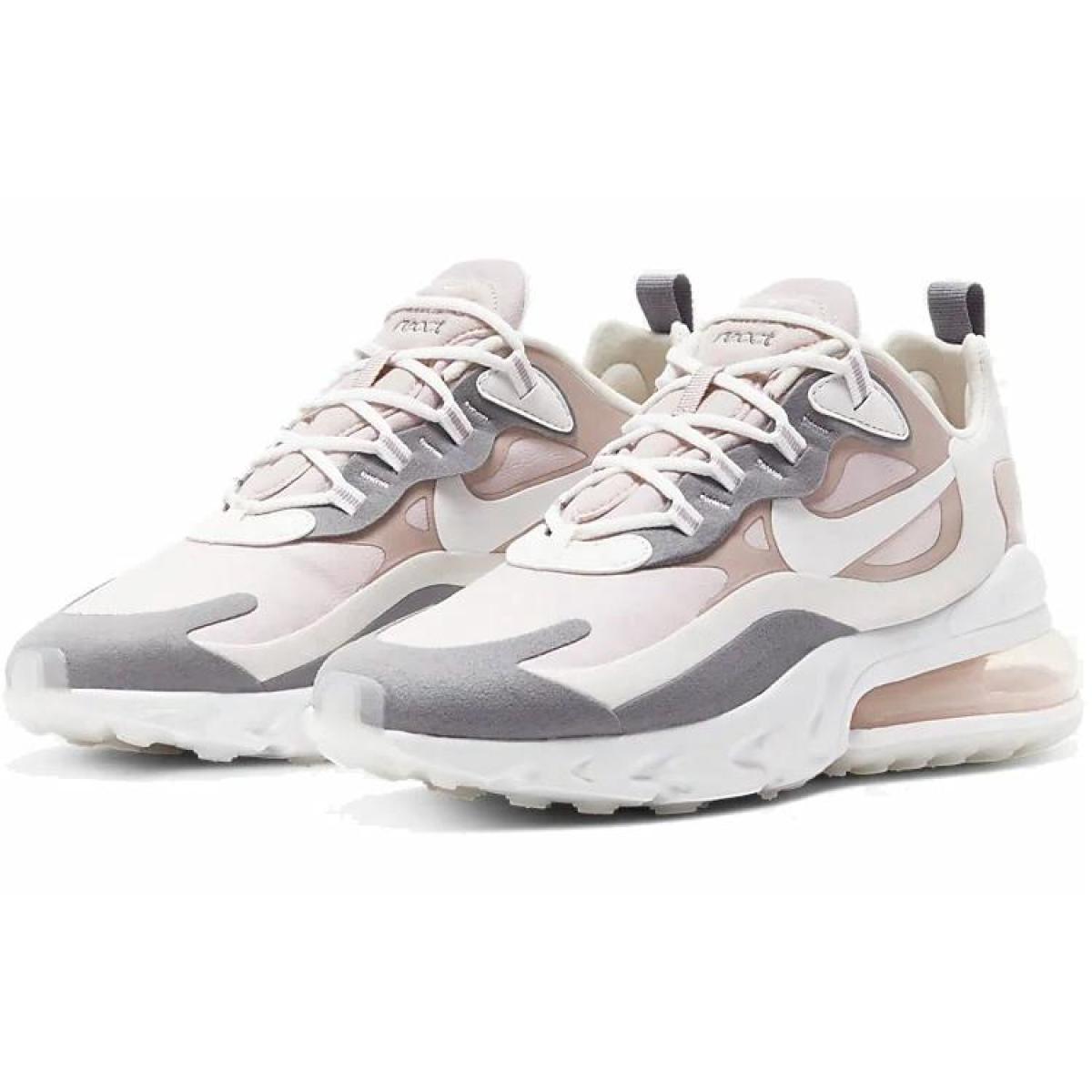 Женские кроссовки Nike Air Max 270 React Silver/Pink
