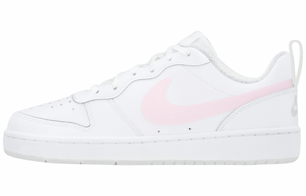 Подростковые Nike Court Borough Low White/Pink/Blue GS