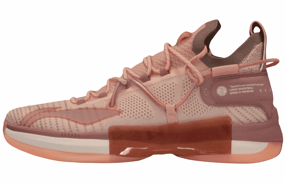 Мужские кроссовки LiNing Speed 6 Premium "Breast Cancer"