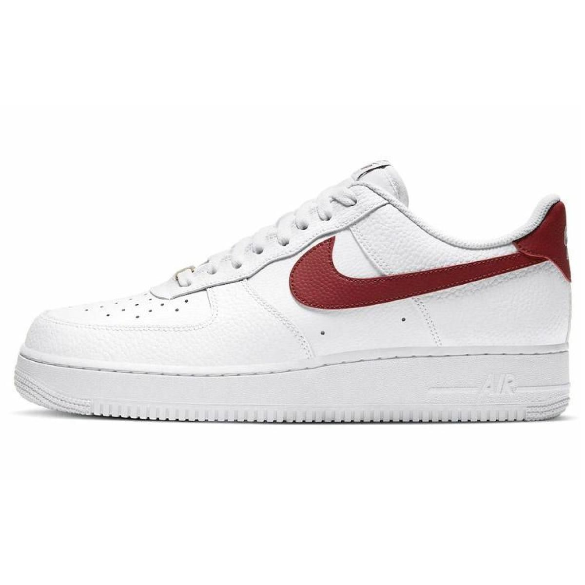 Мужские кроссовки Nike Air Force 1 "Team Red"