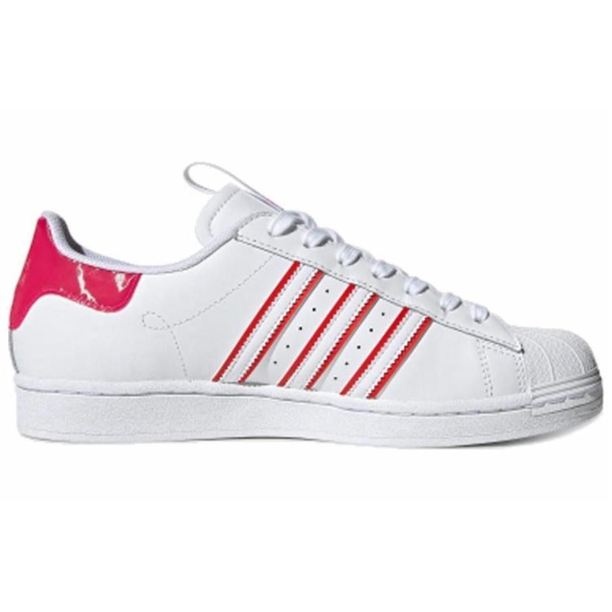 Кеды Adidas Originals Superstar White/Pink