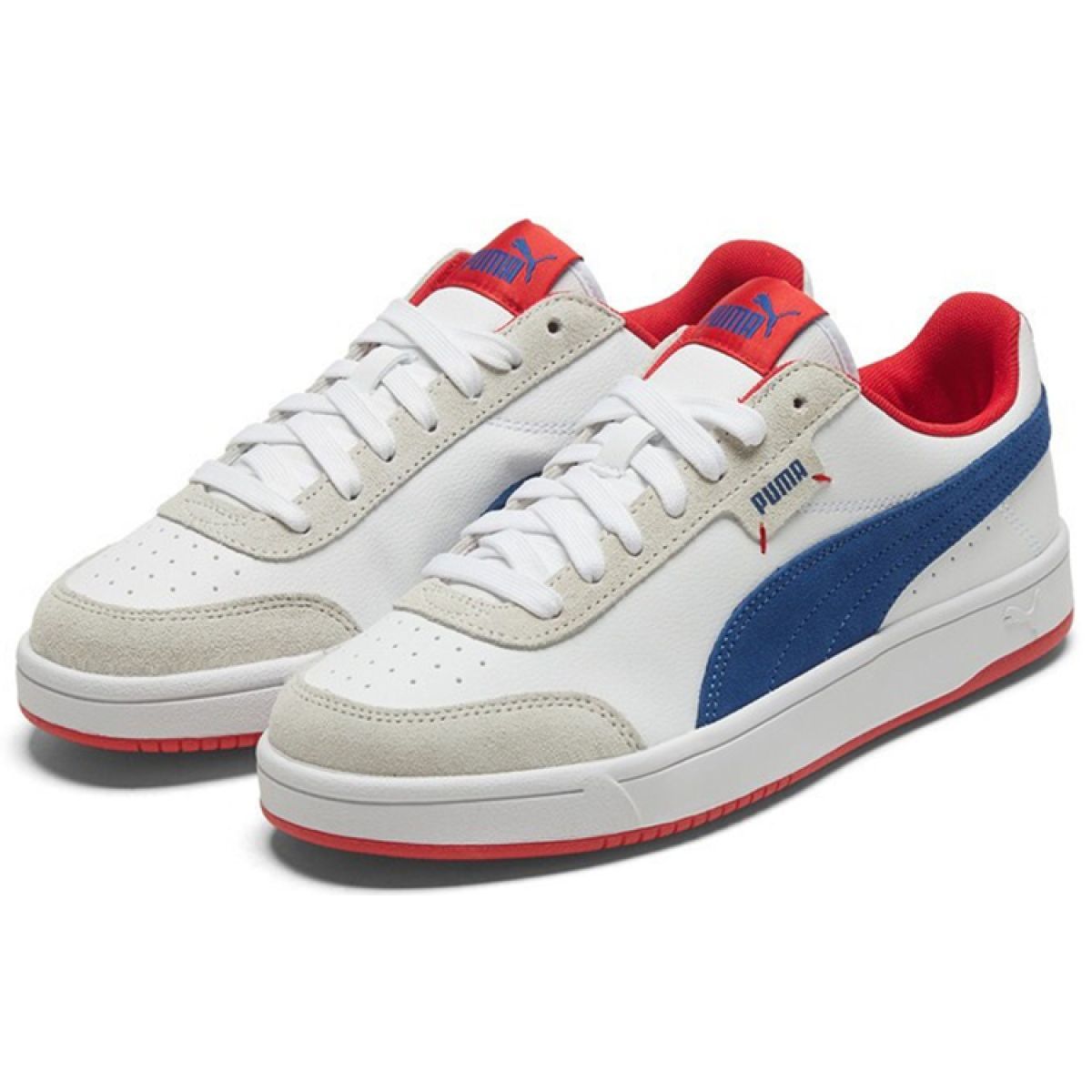 Кеды Puma Court Legend White/Blue/Red
