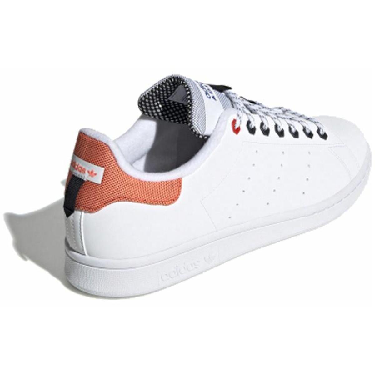 Кроссовки Adidas Originals Stan Smith White/Orange
