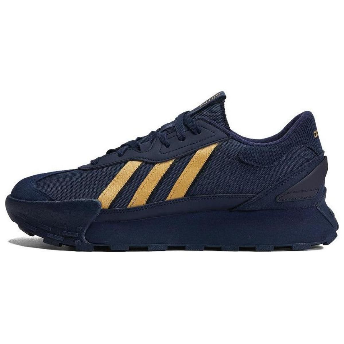 Кроссовки Adidas neo Futro Mixr Dark Blue/Yellow