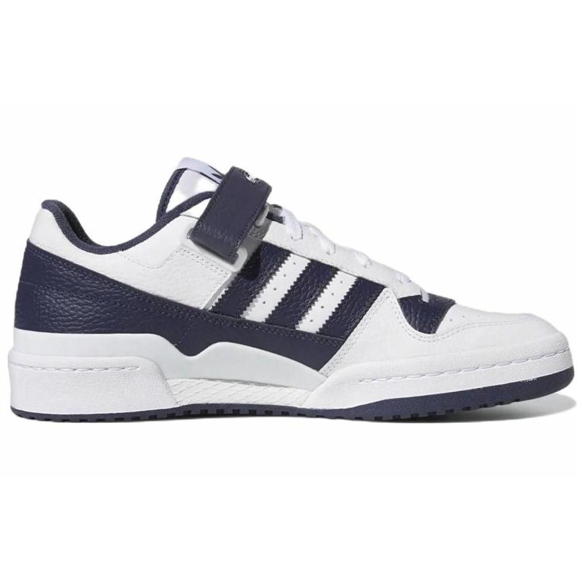 Кроссовки Adidas Originals Forum Low White/Navy