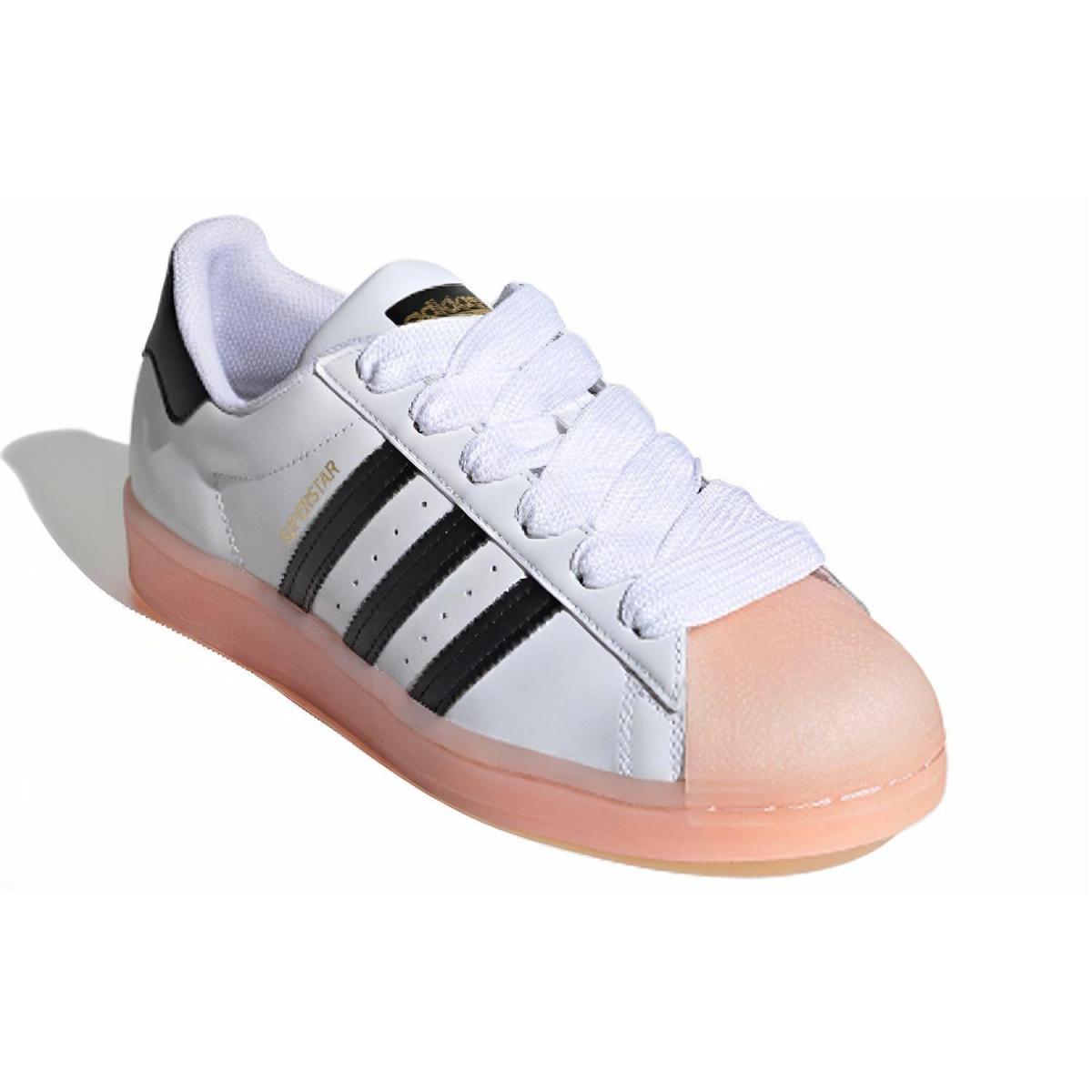 Женские кроссовки Adidas Originals Superstar White/Black/Pink