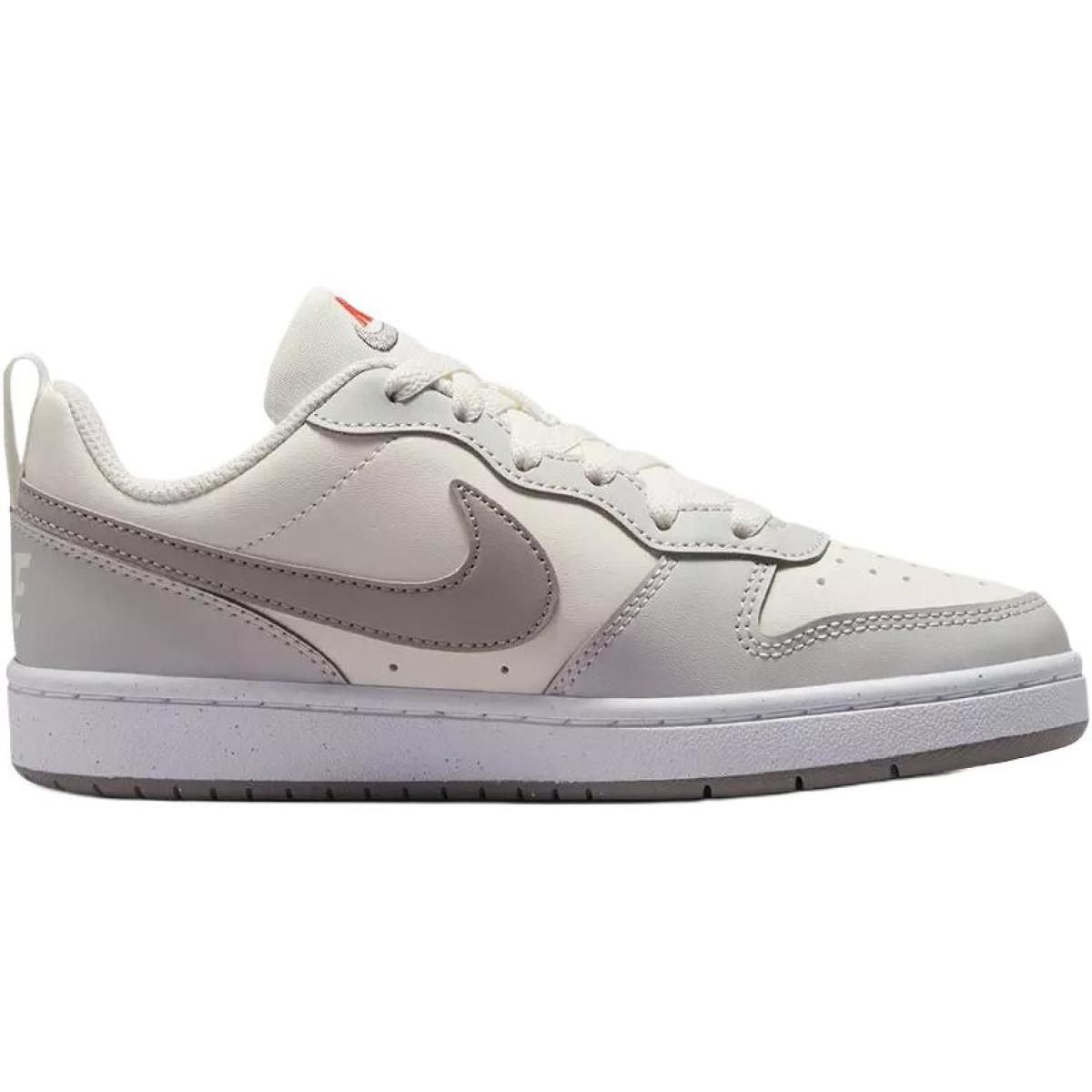 Подростковые кроссовки  Nike Court Borough Low Grey/White GS