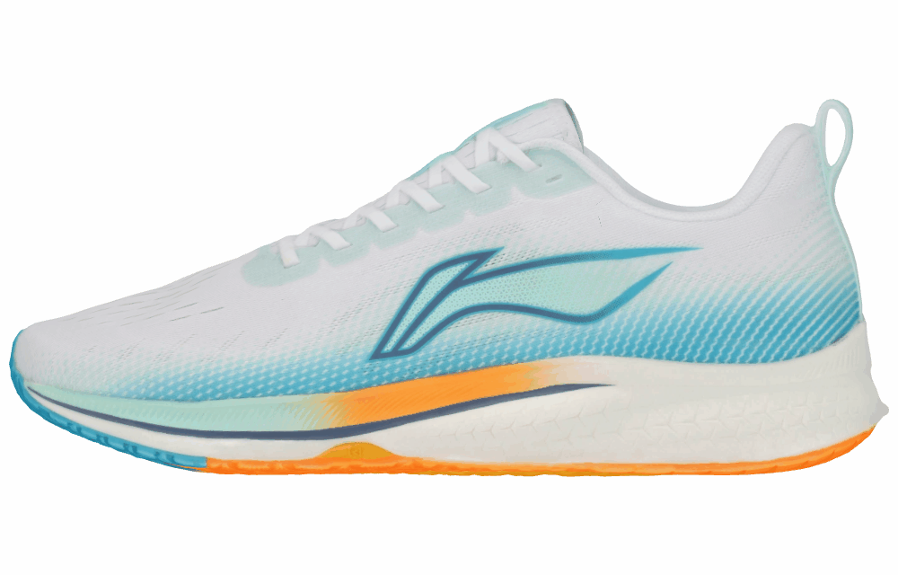 Кроссовки LiNing Red Hare 5 White/Light Aqua Blue