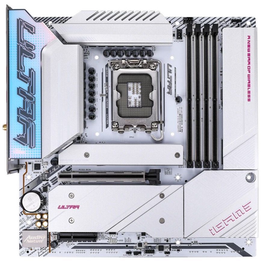 Материнская плата Colorful iGame B760M Ultra Z D5 V20, LGA 1700, DDR5, mATX