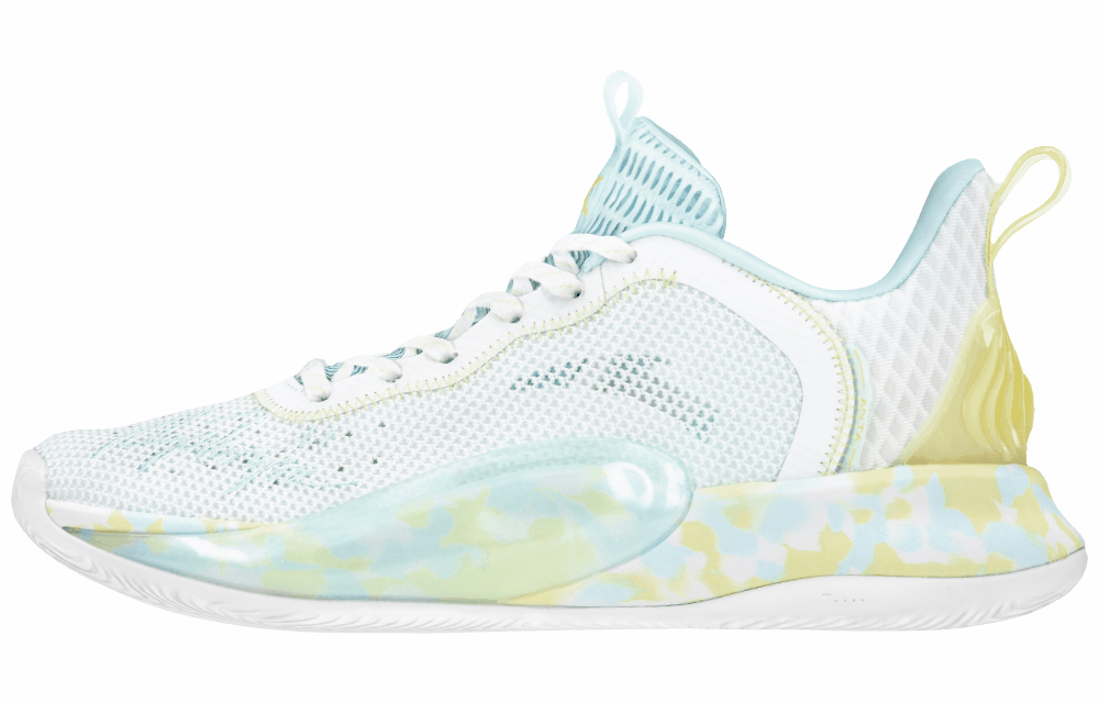 Мужские кроссовки Anta Light Cavalry 6 White/Glacier Blue/Fluorescent Light Green