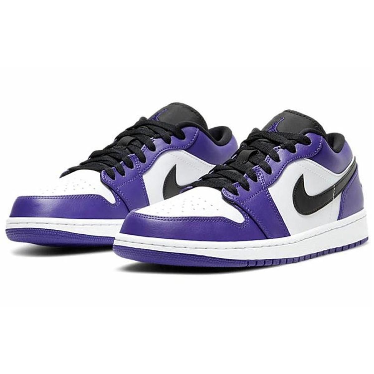 Кроссовки Air Jordan 1 Low Court Purple/White