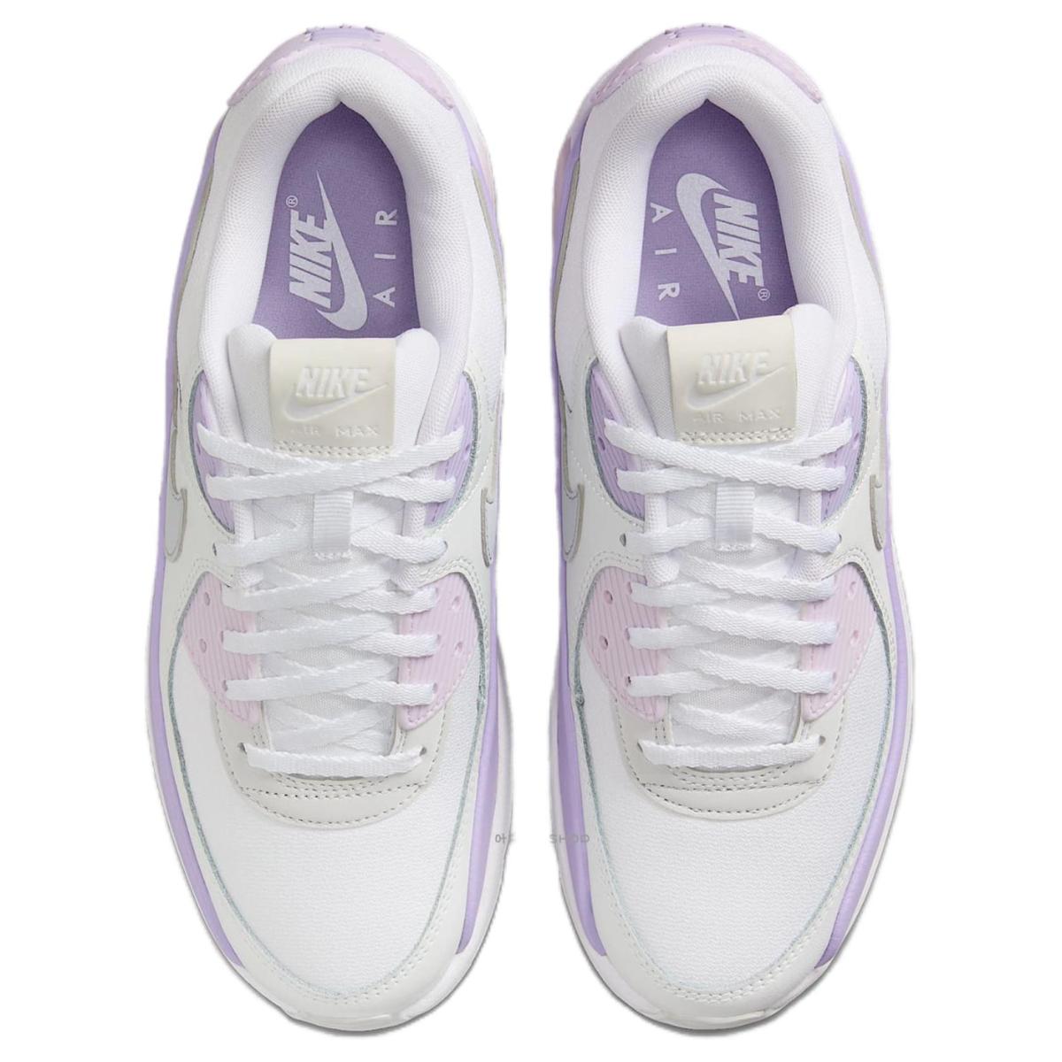 Женские кроссовки Nike Air Max 90 LV8 White/Purple