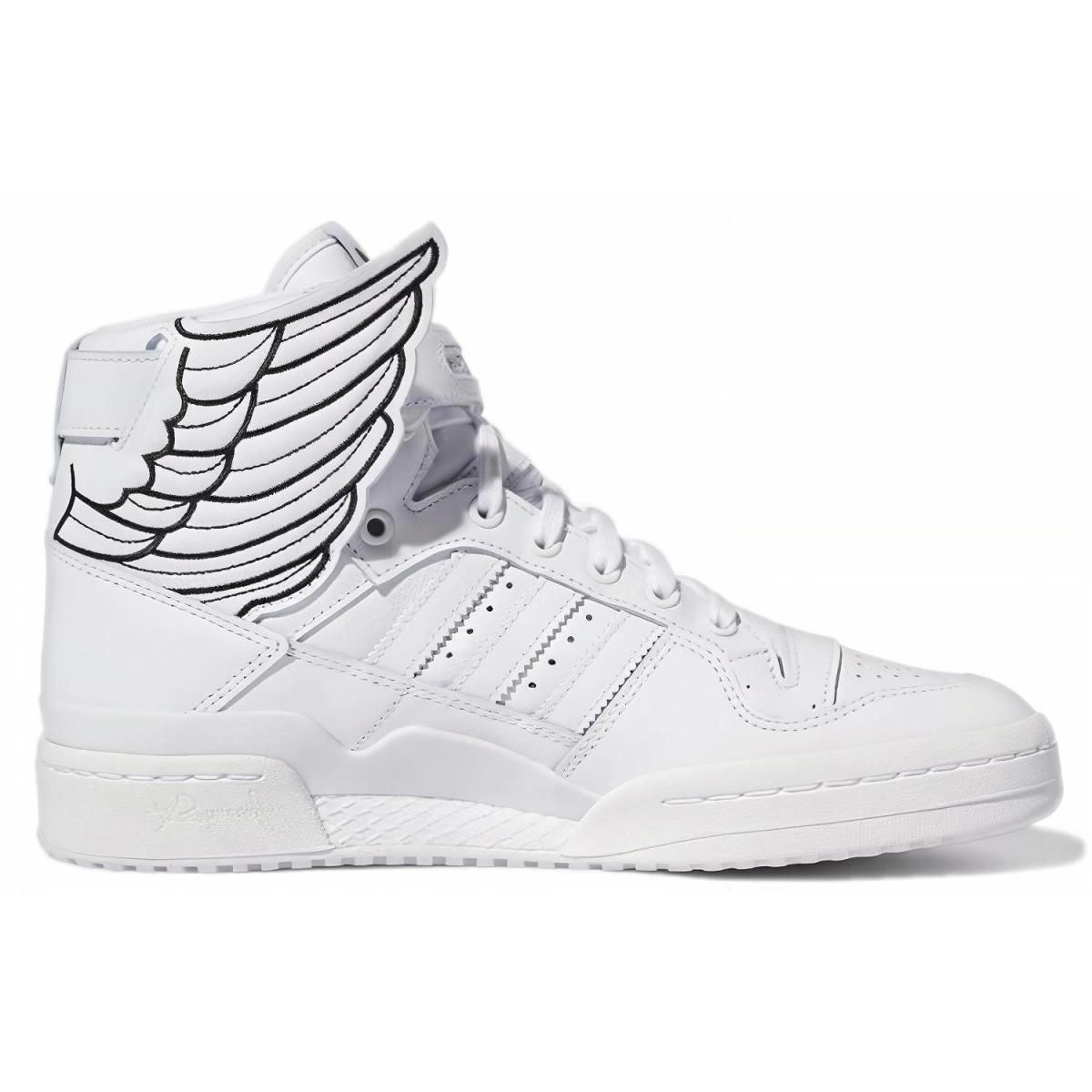 Кроссовки Adidas Originals Forum High Wings 4.0 White/Black