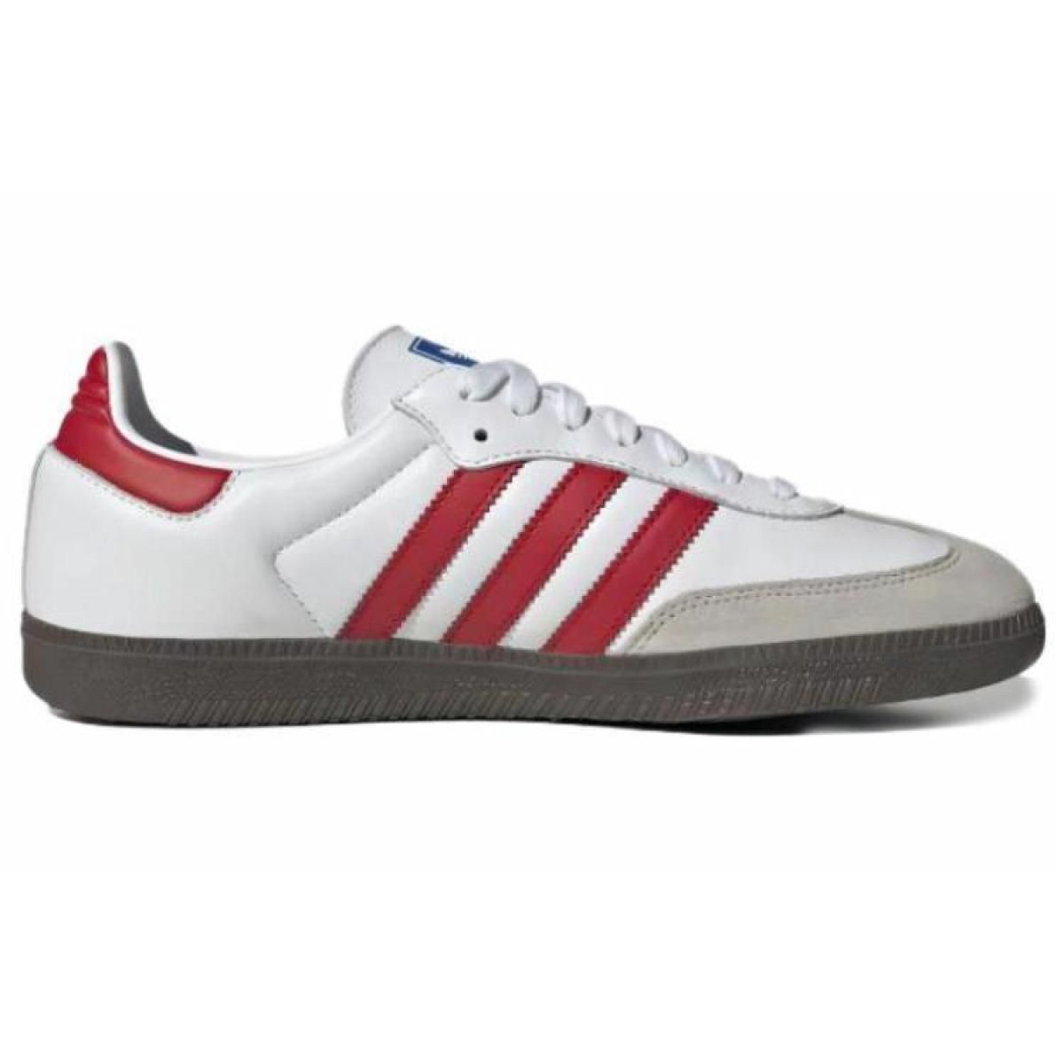 Кроссовки Adidas Originals SAMBA OG White/Red