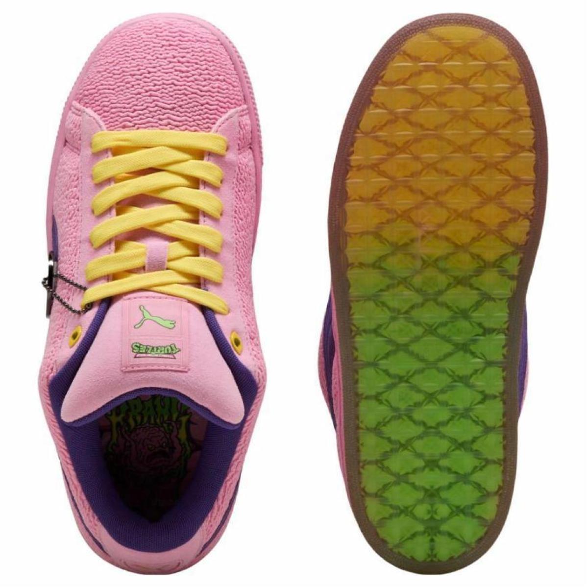 Мужские кроссовки Teenage Mutant Ninja Turtles x Puma Suede XL 2 "Krang" Pink
