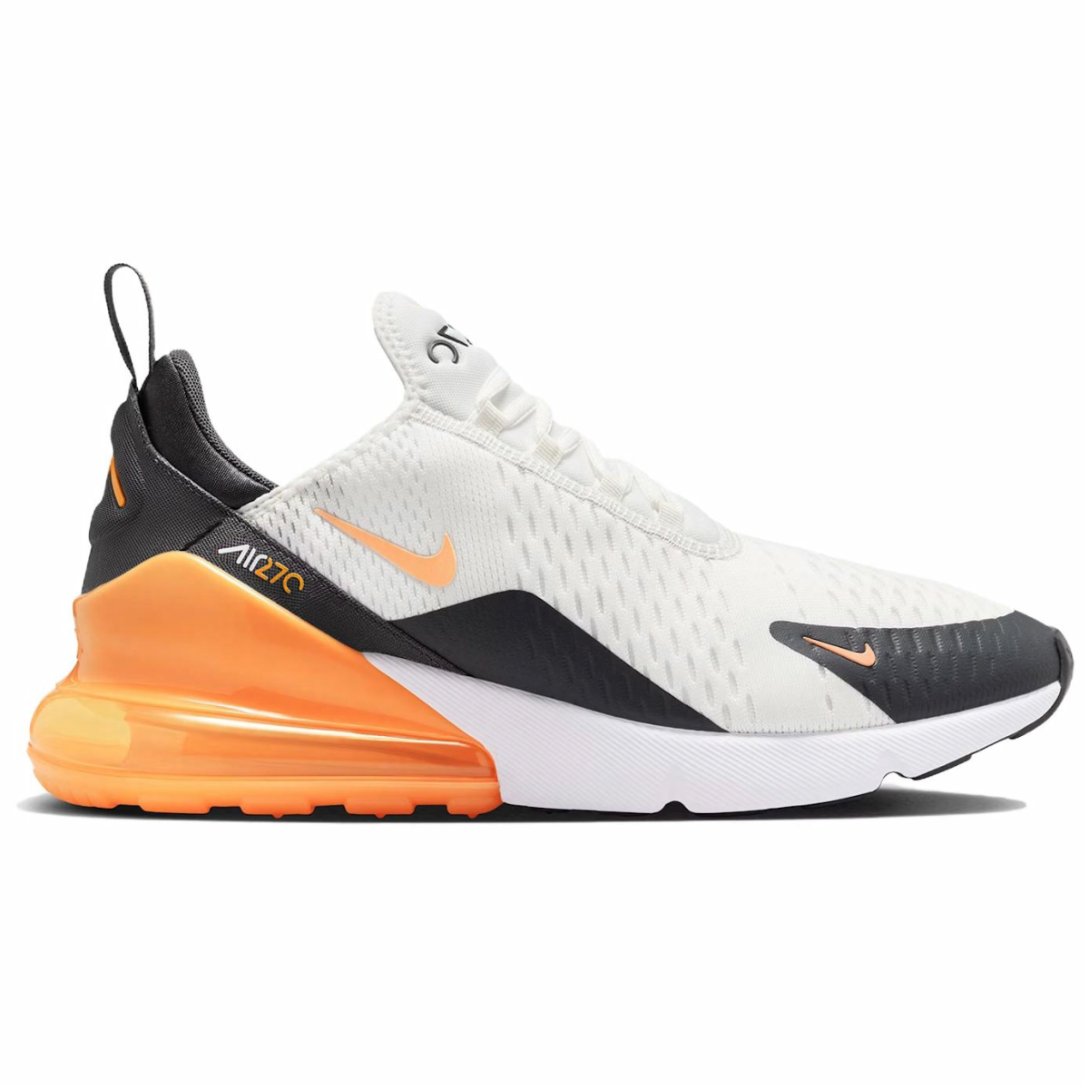 Мужские кроссовки Nike Air Max 270 White/Black/Orange