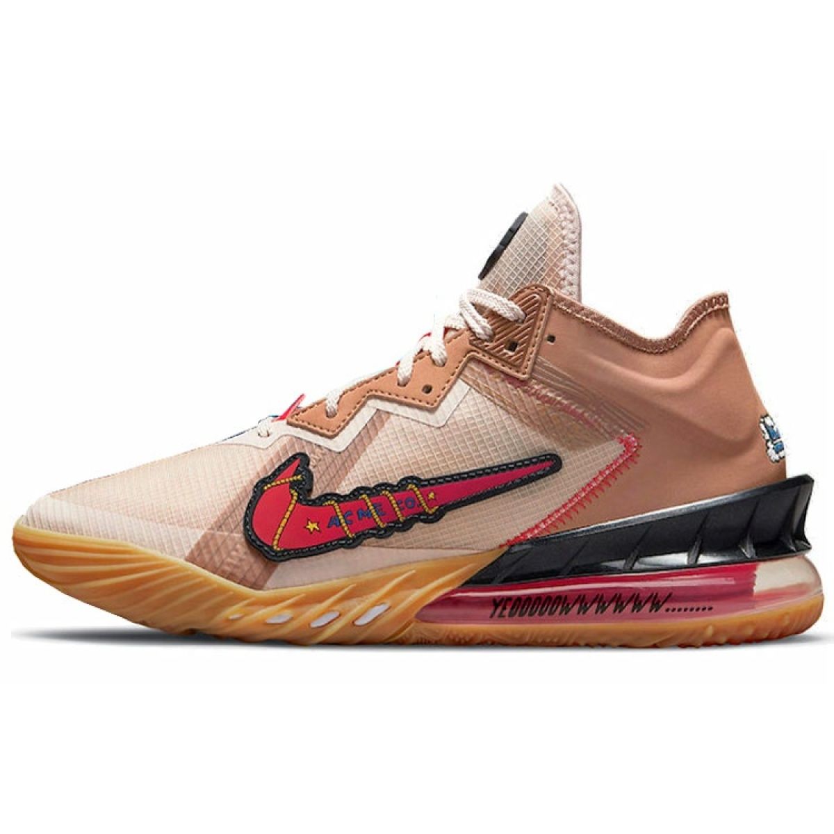 Кроссовки Nike Lebron 18 EP Wile E. vs Roadrunner Blue/Brown