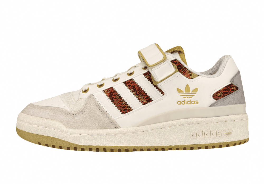 Кроссовки Adidas Originals Forum Low White/Red/Grey