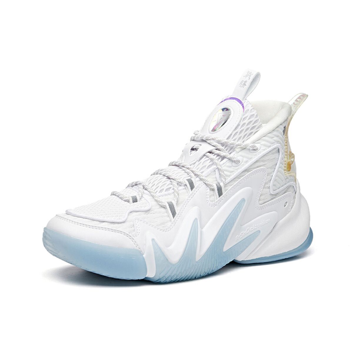 Мужские кроссовки Anta Alex Caruso X Shock The Game 4  "Crazy Tide" White