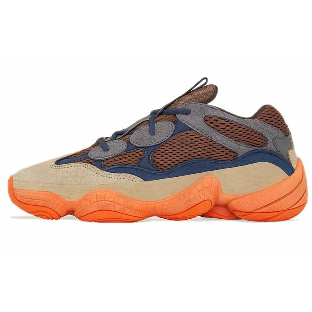 Кроссовки Adidas Originals Yeezy 500 Enflame Blue/Orange