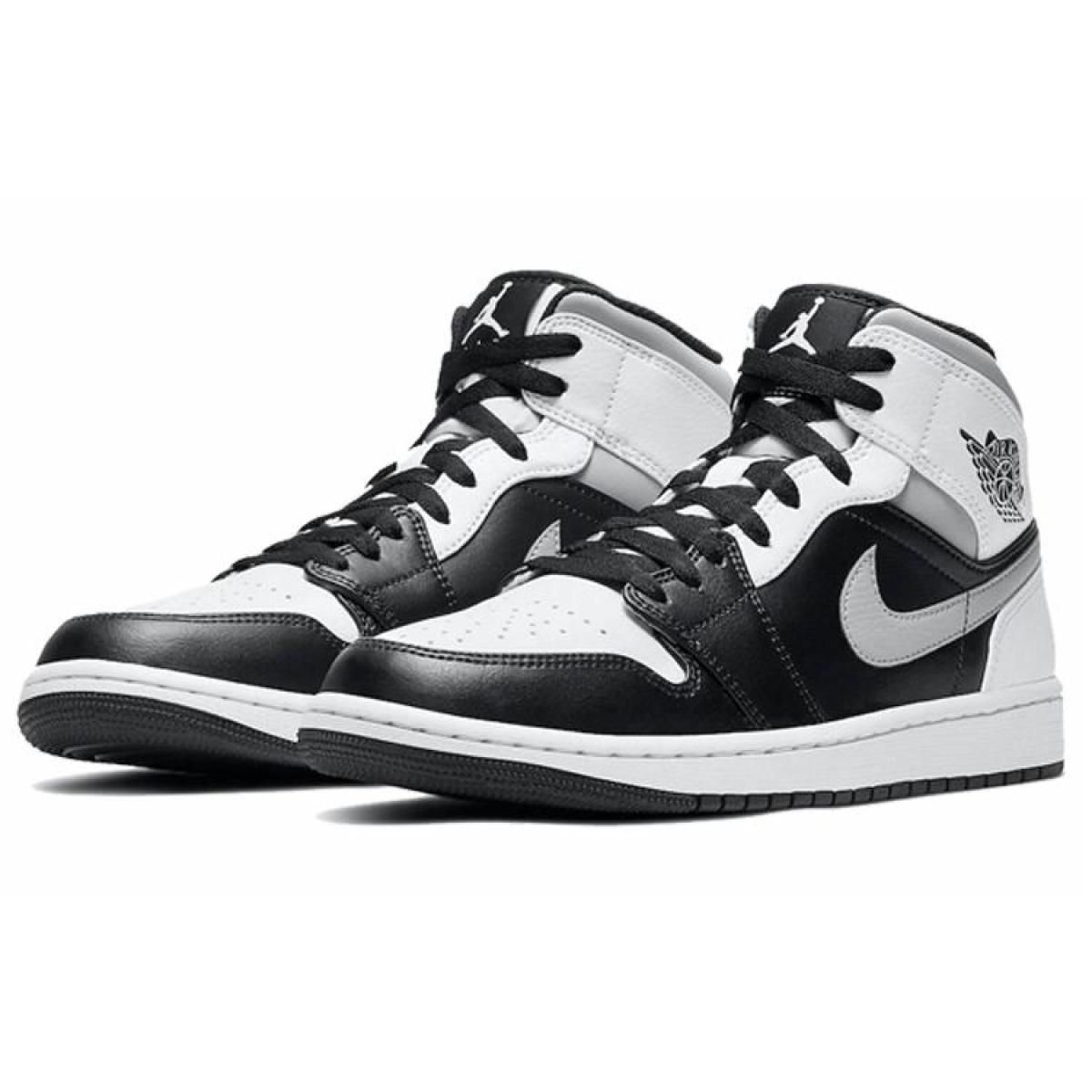 Мужские кроссовки Air Jordan 1 Mid "White Shadow"