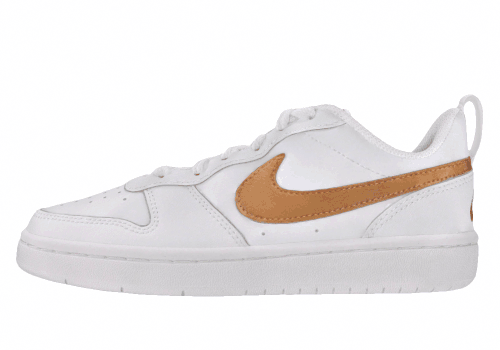 Подростковые Nike Court Borough White/Orange GS