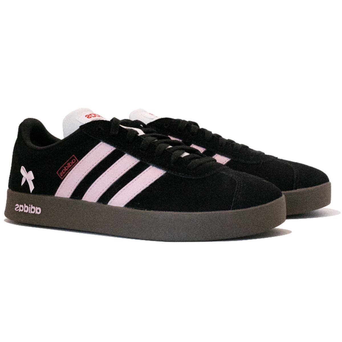 Кроссовки Adidas Originals VL Court 2.0 Black/Pink
