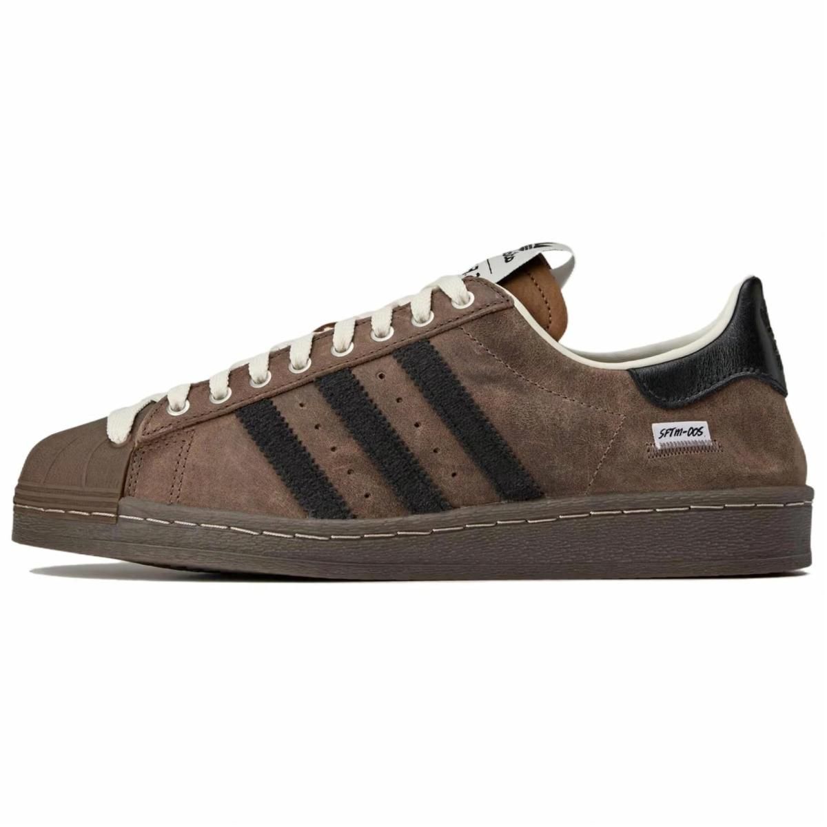 Женские кроссовки Adidas Originals Superstar 82 Burnt Toast Brown/Black