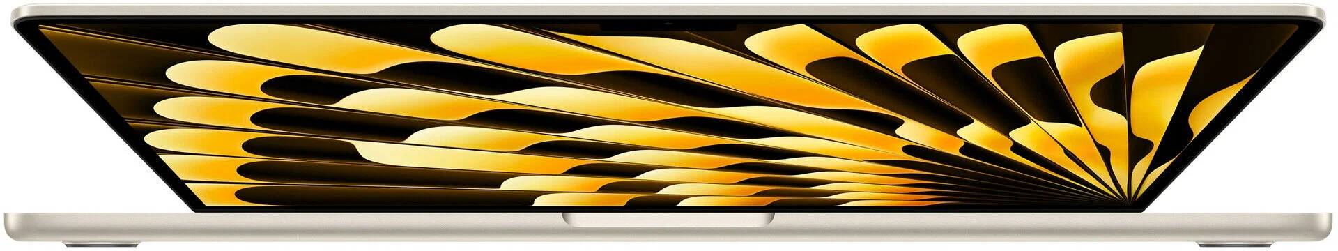 15.3" Ноутбук Apple MacBook Air 15 M2 (2023), 8 GB RAM/256 GB SSD, 8 CPU/10 GPU, Starlight, английская клавиатура