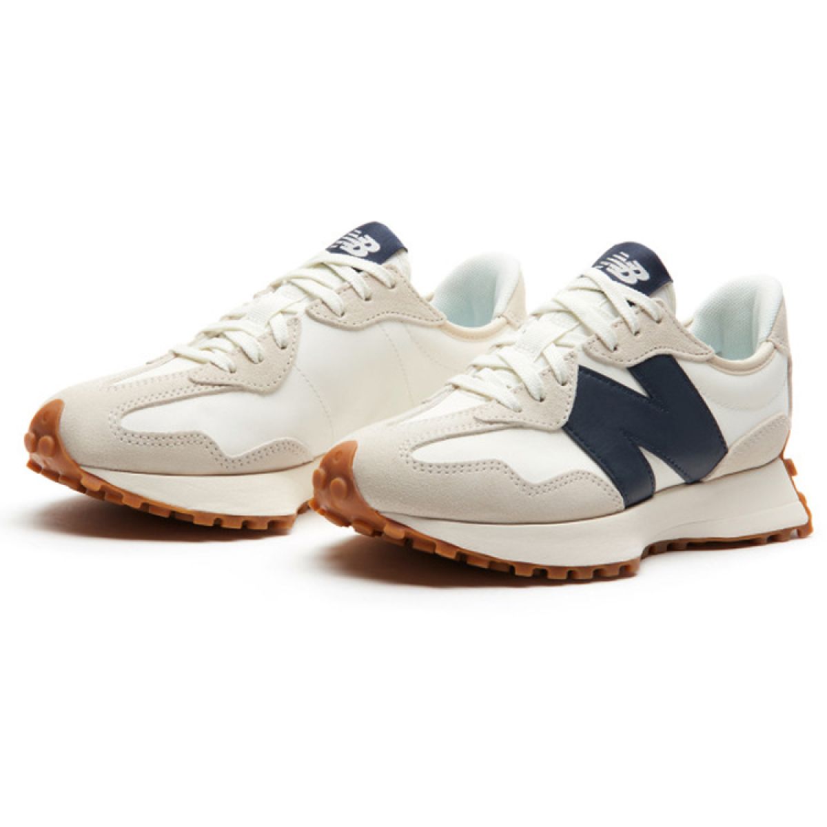 Женские кроссовки New Balance 327 Blue/Beige