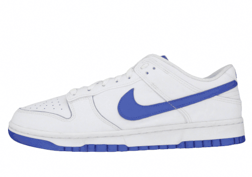 Кроссовки Nike Dunk Low White Hyper Royal