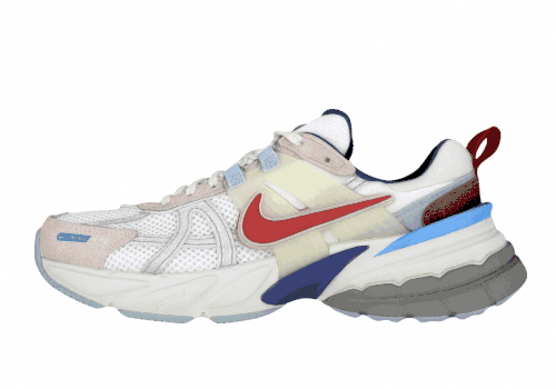 Женские кроссовки Nike V2K Run White/Grey/Red
