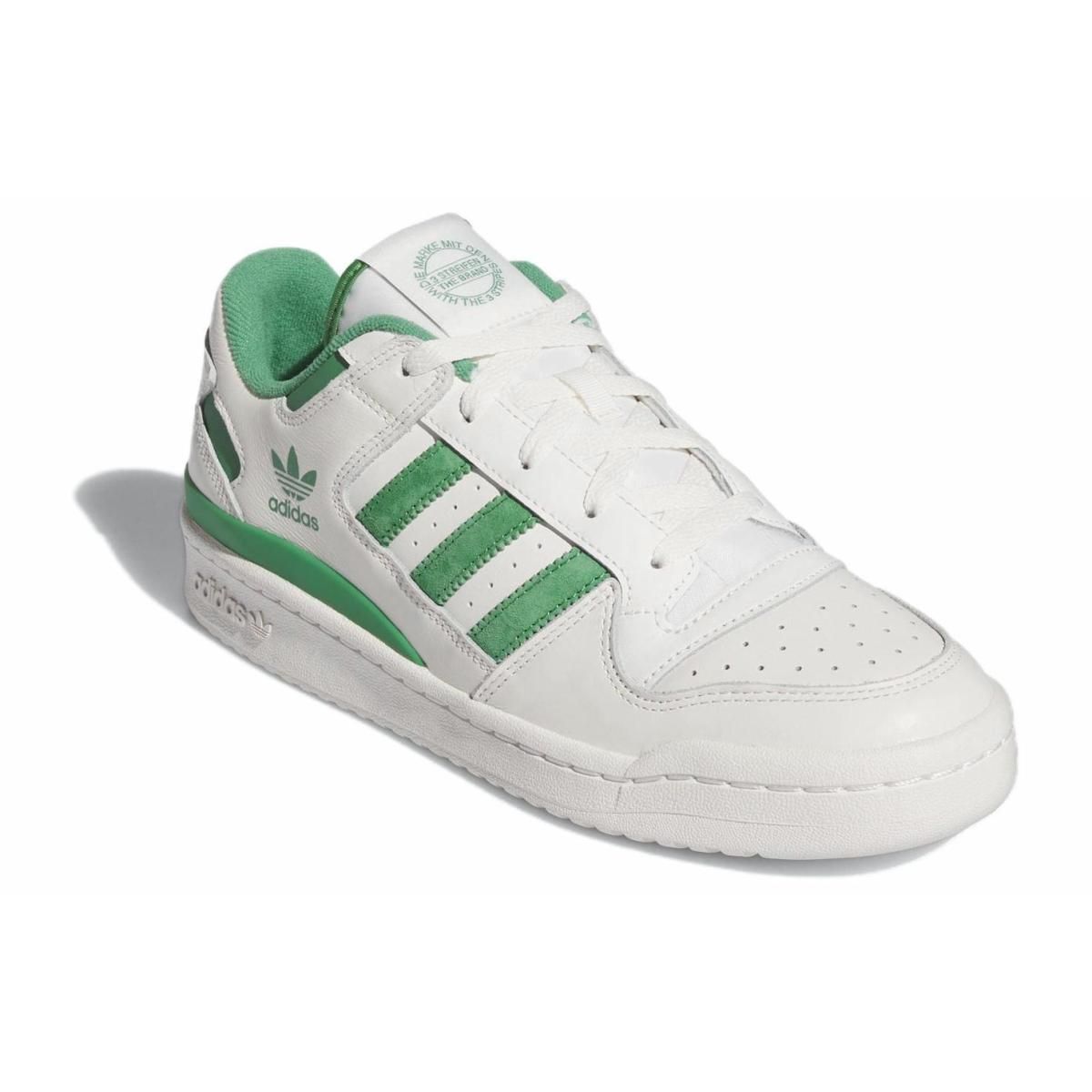 Кроссовки Adidas Originals Forum Low CL White/Green