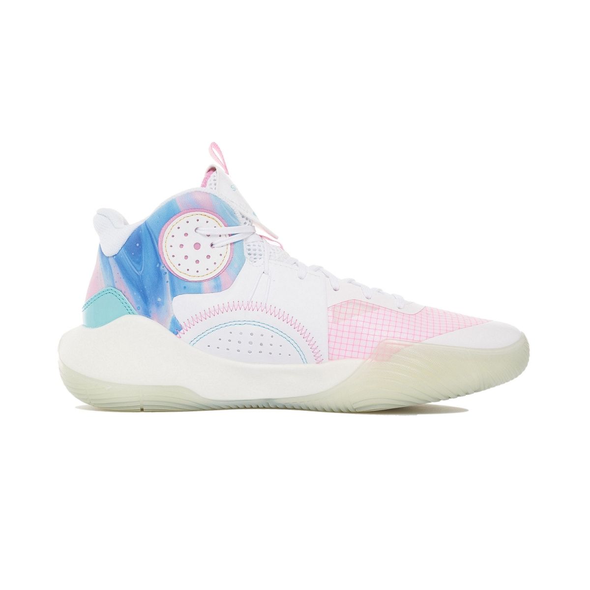 Мужские кроссовки LiNing 9 Team White/Pink/Blue