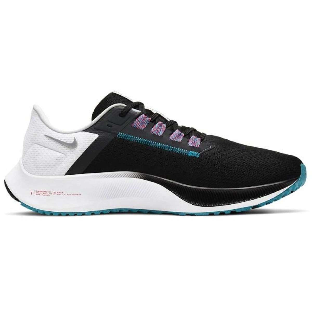Кроссовки Nike Air Zoom Pegasus 38 Black/White/Chlorine Blue
