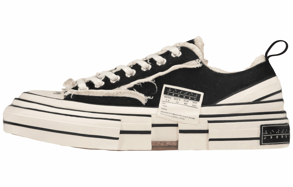Кеды xVESSEL G.O.P. Black