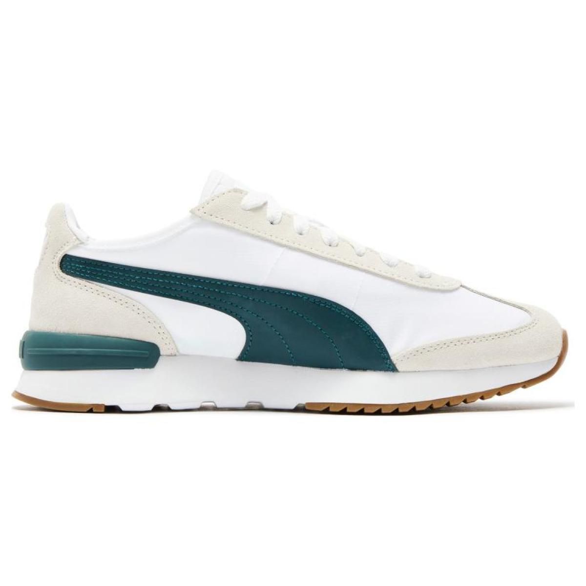 Кроссовки Puma R78 White/Beige/Green