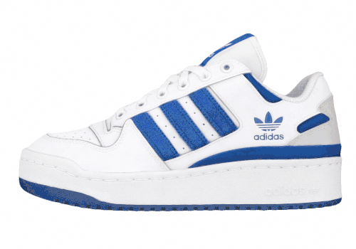 Женские кроссовки Adidas Originals Forum Bold Stripes White/Blue