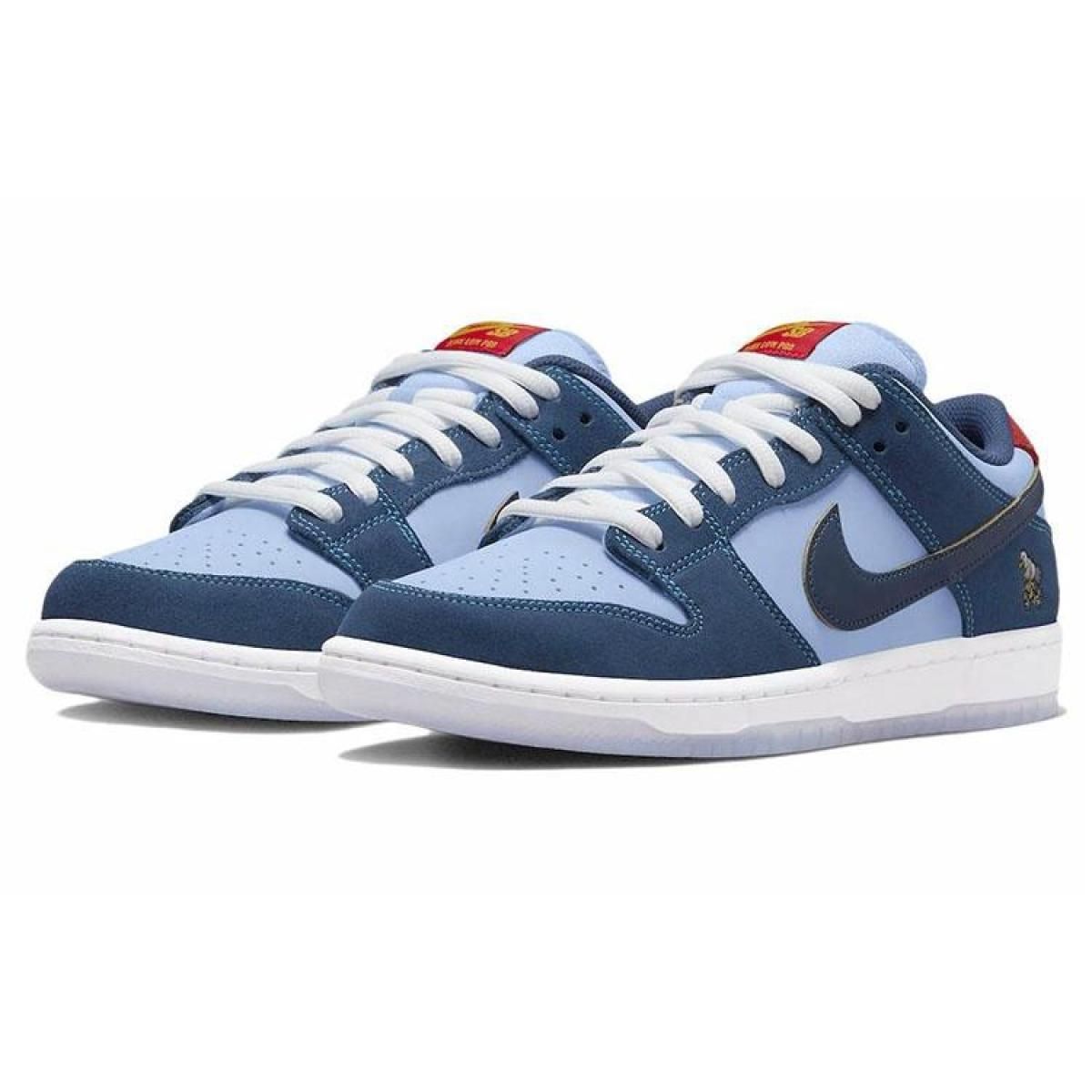 Кроссовки Why So Sad? x Nike Dunk Low Blue