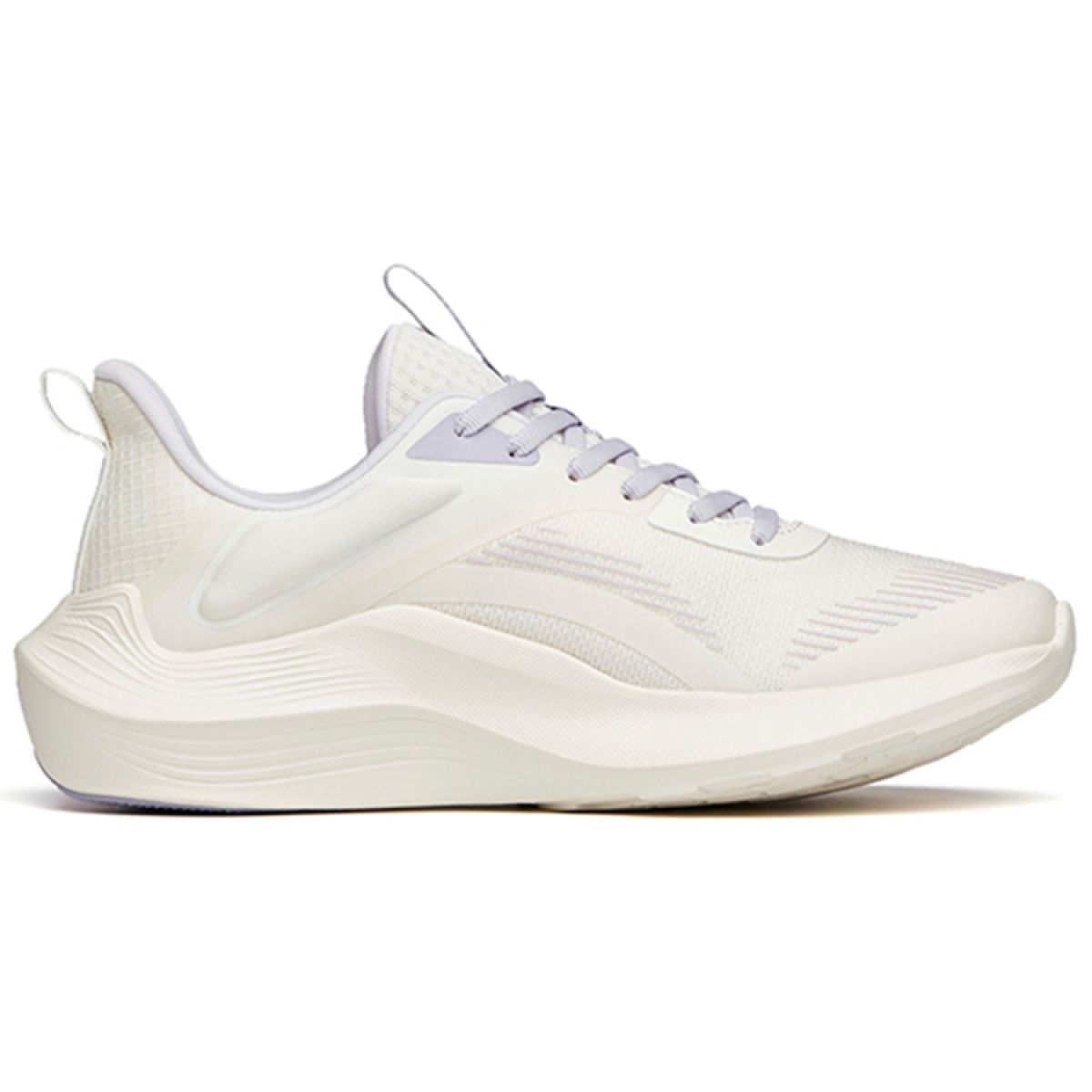 Женские кроссовки Anta DuCi1 Ivory White/Misty Purple/Light Purple Gray