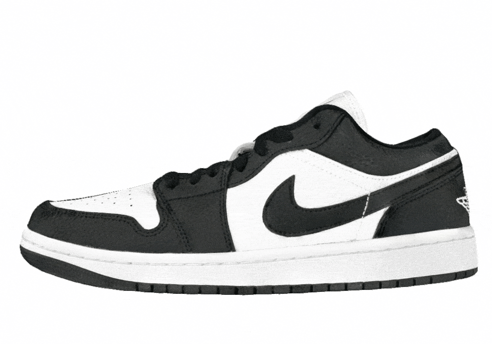 Женские кроссовки Jordan 1 Low SE Homage Split White/Black