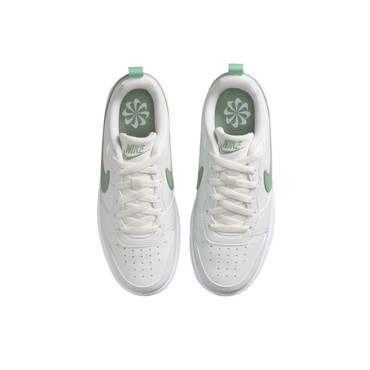Подростковые кроссовки Nike Court Borough Low Recraft White GS