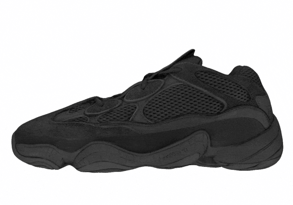 Кроссовки Adidas Originals Yeezy 500 Utility Black Black