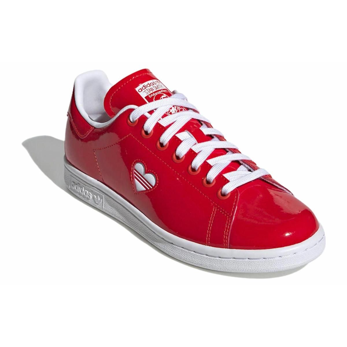 Женские кроссовки Adidas Originals Stan Smith Red